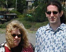 Wendy and Sea Biscuit in San Francisco
